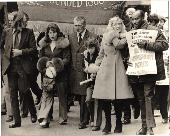 London demonstration 1973 London demonstration 1973