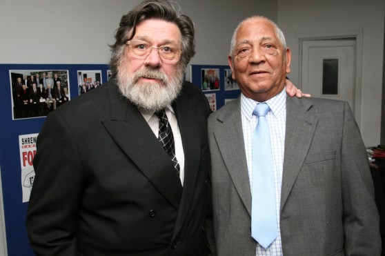 Fellow pickets Fellow pickets Ricky Tomlinson and Michael Pierce
