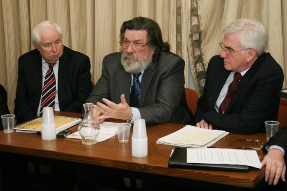 Lord Doug Hoyle, Ricky Tomlinson, John McDonnell MP