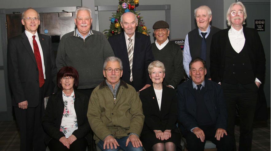 Some of the pickets and campaign committee members, December 2019. Some of the pickets and campaign committee members, December 2019.